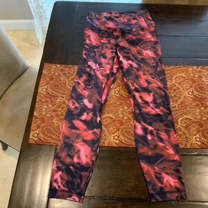 Lululemon Align HR Pant 25” Intensity Pink Blossom Multi, size 6, msrp$118